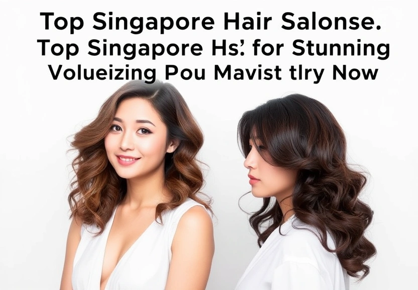 Representação visual de Top Singapore Hair Salons for Stunning Volumizing Perms You Must Try Now