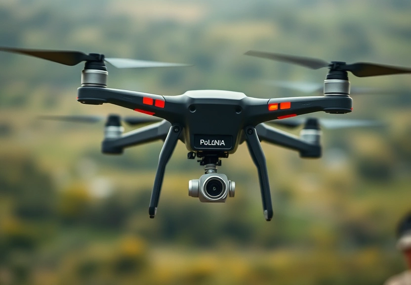 Representação visual de Polonia intercepta drones rusos tras grave violación de su espacio aéreo