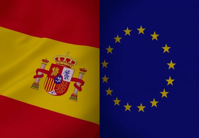 Representação visual de La UE respalda a España tras la amenaza de aranceles de Trump y dice que responderá “adecuadamente”